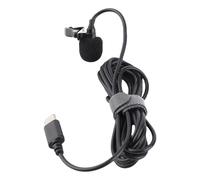 TIKATARER Micrófono Lavalier USB C, Micrófono de Solapa Plug and Play, Portátil con Reducción de Ruido para Entrevistas, Teléfonos Inteligentes, Vídeos, Clases en Línea y Transmisión en Vivo