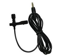 TIKATARER Micrófono Wireless Lavalier, Mini Clamp/Holder en Micrófono Lavalier Capacitivo Clipper para Grabar Entrevistas de Noticias de Karaoke Enseñanza