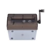 TIKATARER Mini Trituradora, Máquina de Plumón de Papel Eléctrico con Trituradora Manual Manual Mini Paper Shredder para (Gray)