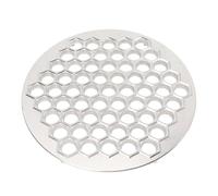 TIKATARER Molde para Hacer Bolas de Masa, 61 Agujeros, Prensa Rusa para Hacer Bolas de Masa, Molde para de, Ravioles de Metal de Aleación de Aluminio, Ideal para Cocina Casera, Restaurante