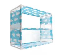 TIKATARER Pastelera DE Zapatos para la Entrada DE la Puerta Delantera, 3 Niveles Gabinete DE Zapato en Pie Gabinete DE Azlete DIY Baja Almacenamiento DE CAPACIÓN para Entrada, COMENTO, Garaje, (#1)