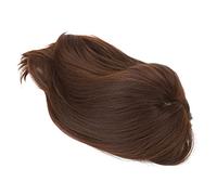 TIKATARER Peluca de Bob, Peluca de Golpe con Golpes Negros para los Hombros de Cabello Corto y Liso Mujer de Corta para Mujeres de Hombro Bob Fibra Resistente Al Calor Sintética