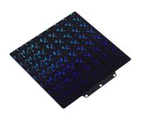 TIKATARER PEY Placa de Construcción para Impresora 3D Adventurer 5M 5X, Hoja de Construcción Lisa de 235x235mm, Placa de Impresión de Doble Cara con Patrón de Círculos y Fragmentos, Ideal para