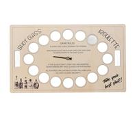 TIKATARER Plaón de Juego de Beber de Madera 45 Cm (17.72 Pulgadas), Spinner de Fiesta Premium para Adultos, Juegos de Bar y Reuniones Nocturnas, Divertido Juego de Alcohol para