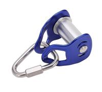 TIKATARER Polea de Tirolesa para Deportes Al Aire Deslizador de Polea de Aleación de Aluminio 20KN 6,5 X 6 X 8 Cm Diseño Liviano para Entrenamiento de Slackline de Obstáculos Niños