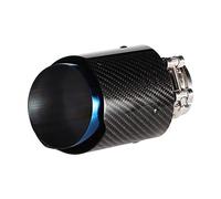 TIKATARER Punta de Escape de Fibra de Carbono, Tubo Trasero Recto para