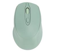 TIKATARER Ratón Silencioso Inalámbrico, Ratón Inalámbrico 5.0 2.4G Blue Tooth Mouse Inalámbrico de Modo Dual con Receptor USB para Teléfono Portátil PC 800 1200 1600 dpi Silencioso (Green)