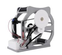 TIKATARER Rebobinador de Filamento Eléctrico para Impresora 3D, Bobinador de Parada Automática con Velocidad Ajustable, Compatible con PETG, ABS, TPU y Nailon, Transferencia Eficiente para (Enchufe