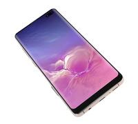 TIKATARER Reemplazo de Pantalla de Teléfono para S10 Plus, Pantalla LCD de 6,4 Pulgadas Digitalizador Táctil con Marco y Kit de Herramientas de Reparación, Compatible con Patrón (Gold)