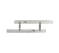 TIKATARER Regla Paralela Marina de Escala Transparente, Ideal para Operaciones Cartográficas, Herramientas de Medición para Navegación, Herramienta de Dibujo de Barcos de Acrílico (450 mm)