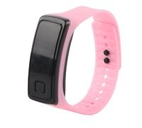 TIKATARER Reloj LED, Correa de Silicona Deportiva Digital, Reloj de Pulsera con Pantalla Electrónica con Esfera de 12 Horas con Modo de Ahorro de Energía para Niños de 3 a 15 Años (Pink)