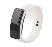 TIKATARER Reloj LED, Correa de Silicona Deportiva Digital, Reloj de Pulsera con Pantalla Electrónica con Esfera de 12 Horas con Modo de Ahorro de Energía para Niños de 3 a 15 Años (White)