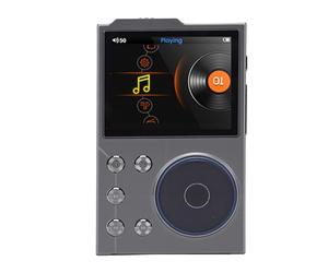 TIKATARER Reproductor MP3 HiFi 5.0 sin Pérdidas, Reproductor DSD FLAC, de Música Portátil con Soporte de 256 GB, Pantalla HD de 2,4 Pulgadas, APT X, DSD y Audio de Alta Resolución, Ideal para Uso en