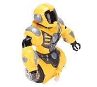 TIKATARER Robot Bailando, Robot para Evitar Obstáculos con Rotación de 360 Grados, Juguete Electrónico Sensorial con Luces LED y Música, Ideal para Niños y Niñas de 6 a 9 Años