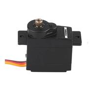 TIKATARER Servo RC de 10 G, Servo Analógico de Núcleo de 4,8-6 V con Microengranaje de Metal Digital, Adecuado para Actualización de Avión de ala Fija Modelo RC