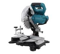 TIKATARER Sierra Ingletadora Eléctrica con Riel Deslizante con Extendido Apto para BL1840, Sierra Ingletadora Inalámbrica de Corte Multiángulo con Hoja de 8 Pulgadas y 24 Dientes