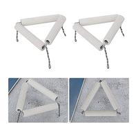 TIKATARER Soporte de Crisol, 5 Piezas de 65 Mm de Laboratorio Triángulo de Arcilla Soporte de Crisol de Crisolio Cerámico de de Crisolas y de de Alambre de Hierro para Crucible Crucible