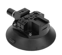 TIKATARER Soporte de Ventosa para Cámara Profesional para Coche, Bomba Manual de 4,6 Pulgadas, Ventosa y Adaptador de Cámara de Acción con Orificios Roscados de 1/4 Pulgadas y 3/8, Ideal para