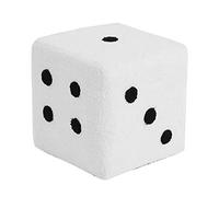 TIKATARER Taburete de Tocador, Taburete de Zapato, Taburete de Tocador Diseño de Dados Blandos Taburetes de Pie de Pie de Pie Resistente Pouffe para Dormitorio de Hotel (20x20x20cm)