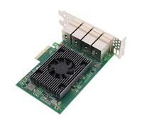 TIKATARER Tarjeta Adaptadora de Red Ethernet, Tarjeta de Red PCI Express Gigabit Ethernet con Disipación de Calor Eficiente de 8 Puertos, Adecuada para Uso Servidores, Enrutadores