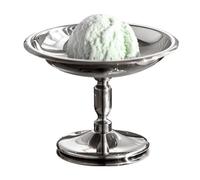TIKATARER Taza de Helado de Metal de Acero Inoxidable 304, Tazón para Servir Postre, Plato de Pared Interior Pulido Espejo, Ideal para Helado, Pudín, Yogur, Ensalada de Frutas y Bocadillos (SILVER)