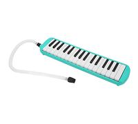 TIKATARER Teclado de Piano de Aire Profesional de 32 Teclas, Teclado de Cuerpo Ligero, de Dos Teclas Brillantes, Ideal para Niños Principiantes Iluminación Musical (GREEN)