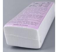 TIKATARER Tiras Depilatorias de Algodón Encerado Profesionales, Papel Depilatorio para Mujeres, Piernas, Brazos, Axilas, 100 Tiras Gruesas, Suaves y Cómodas, Ideales para Depilación (Blanco 100PCS)