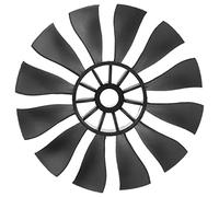 TIKATARER Ventilador con Conductos RC, Unidad de Ventilador con Conductos RC Ventilador de Conducto de 50 Mm Hélice de 12 Palas Accesorios de Ventilador de Conducto de Plástico Aspas de