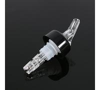 TIKATARER Vertedor de Licor de 35 Ml, Dispensador de Barra, Pico Vertedor con Plástico de Calidad Alimentaria, Ideal para Botellas de Vino, Cócteles y Jarabes de Jugo (WHITE)