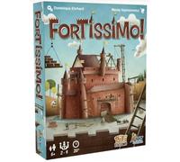 TIKI Editions FORTISSIMO! Juego de Cartas intergeneracional, Sencillo y emocionante - Construye tu Castillo - Ideal para Trabajar tu Memoria y el Conocimiento en matemáticas Infantiles