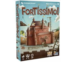 TIKI Editions FORTISSIMO! Juego de Cartas intergeneracional, Sencillo y emocionante - Construye tu Castillo - Ideal para Trabajar tu Memoria y el Conocimiento en matemáticas Infantiles