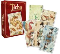 TIKI Editions Tichu - Versión Exclusiva en Formato Tarot - Hermosas Ilustraciones - Una Necesidad para los Amantes de los Juegos de Pliegues en Equipo
