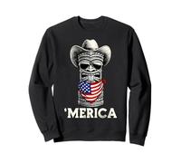 Tiki Luau Hawaiian Hawaii American Flag - Gafas de Sol de Verano Sudadera