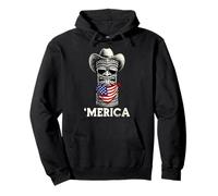 Tiki Luau Hawaiian Hawaii American Flag - Gafas de Sol de Verano Sudadera con Capucha