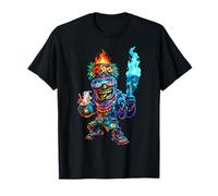 Tiki Man Futuro Héroe Camiseta