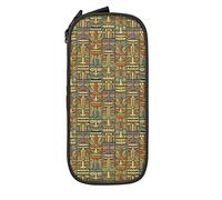 Tiki Mask Hawaii - Estuche organizador de lápices con diseño étnico tradicional para escuela secundaria/secundaria, oficina universitaria, color, 5.0cm*10.5cm*20.5cm, Estuche para lápices
