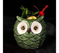 Tiki Mugs-Taza de cóctel hawaiana de cerámica de 500ml/16.5 onzas, tiki Bar Party Barware Collection Interesante copa de bebida tazas de cerámica tiki fiesta hawaiana lindas copas de cóctel exóticas