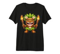 Tiki Shirt Man Hawaii Summer Tropical Luau Party Children Camiseta Premium