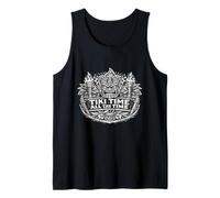Tiki Time All The Time - Tropical Party Vibes Camiseta sin Mangas