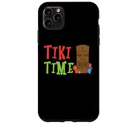 Tiki Time - Bebida Tropical Hawaiana Luau Party Tiki Bar Carcasa para iPhone 11 Pro MAX