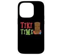 Tiki Time - Bebida Tropical Hawaiana Luau Party Tiki Bar Carcasa para iPhone 14 Pro