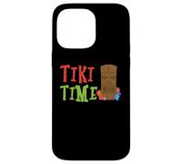 Tiki Time - Bebida Tropical Hawaiana Luau Party Tiki Bar Carcasa para iPhone 14 Pro MAX
