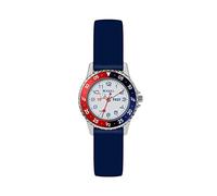 Tikkers ATK1040 - Reloj analógico de Cuarzo para niño con Correa de Silicona, Azul Marino, Correa