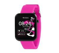 Tikkers Kids Series 13 - Reloj Inteligente con Monitor de Actividad, Alarma, cámara, GPS, pulsómetro, podómetro, Pantalla táctil, Correa de Silicona Rosa