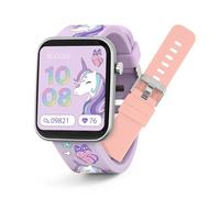 Tikkers Kids Series 13 Unicorn - Reloj inteligente con rastreador de fitness, reloj despertador, cámara, conexión GPS, monitor de frecuencia cardíaca, contador de pasos, pantalla táctil, IP68, correa