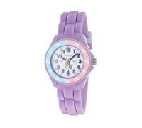 Tikkers Reloj Analógico para Niñas de Cuarzo con Correa en Silicona TK0147