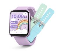 Tikkers Smart Series 13 - Juego de Reloj Inteligente y Correa de Silicona Lila, Lila, Talla única, Casual