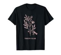 Tikkun Olam Judío Hebreo Naturaleza Shalom Camiseta