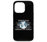 Tikkun Olam Sanando el Mundo Judaísmo Vintage Carcasa para iPhone 13 Pro