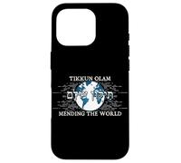 Tikkun Olam Sanando el Mundo Judaísmo Vintage Carcasa para iPhone 16 Pro